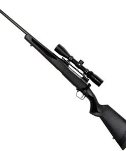 Savage Arms 110 Apex Hunter XP with Vortex Crossfire II Scope 25-06 Remington Matte Black Left Hand Bolt Action Rifle - 24in