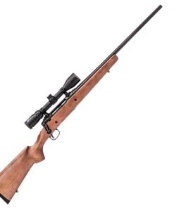 Savage Arms Axis II XP 7mm-08 Remington Matte Black/Hardwood Bolt Action Rifle - 22in