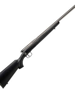 Savage Arms B.Mag 17 Winchester Super Mag Matte Stainless Bolt Action Rifle - 22in