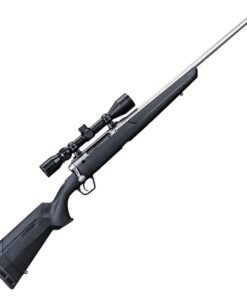 Savage Arms Axis XP 243 Winchester Scoped Stainless/Black Bolt Action Rifle