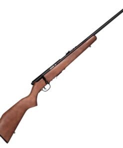 Savage 93 G 22 WMR (22 Mag) Matte Blued/Satin Hardwood Bolt Action Rifle - 21in