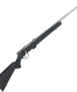 Savage 93R17 FSS 17 HMR Satin Stainless/ Black Bolt Action Rifle - 21in