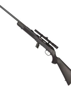 Savage 64 FXP w/ Scope 22 Long Rifle Matte Blued Black Left Hand Semi Automatic Rifle - 21in