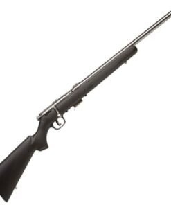Savage 93 FVSS 22 WMR (22 Mag) Matte Stainless/Black Bolt Action Rifle - 21in
