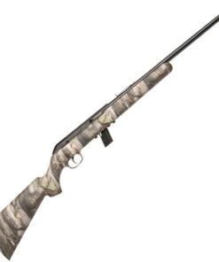 Savage 64 Camo w/ Iron Sights 22 Long Rifle Matte Blued Semi Automatic Rifle - 21in